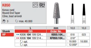 Hst Diamantborr K 850.023 3st