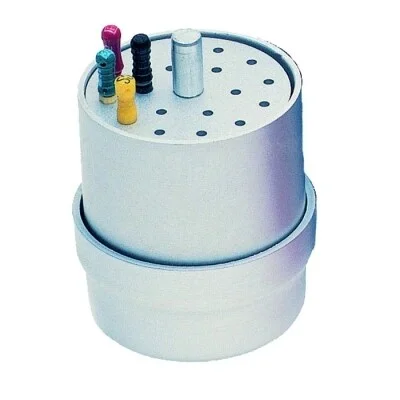 Pulpa Box röd rund 4,8x5,5cm