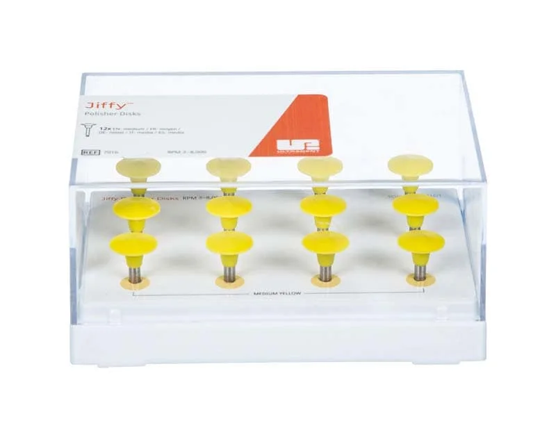 Jiffy Polisher Disks, Medium 12st