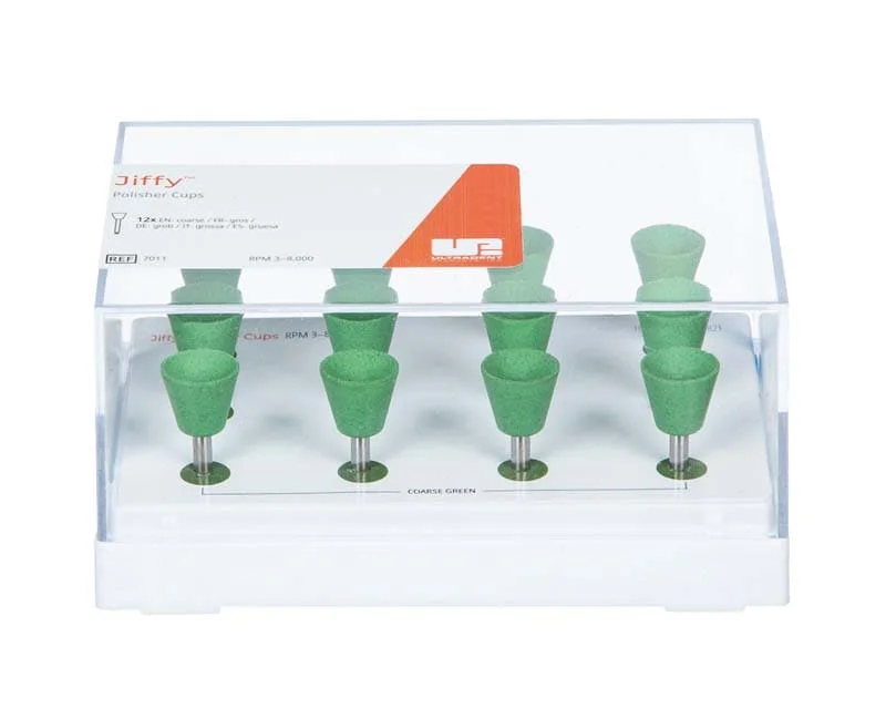 Jiffy Polisher Cups, Coarse 12st