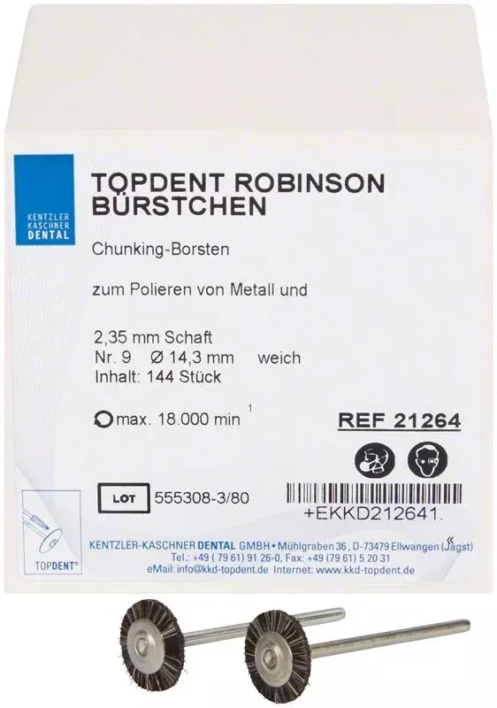 Robinson Borste Nr 9 mjuk Hst 144st