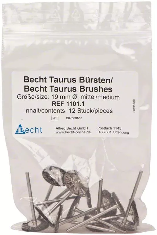 Becht Taurus Robinson borste medium 12st