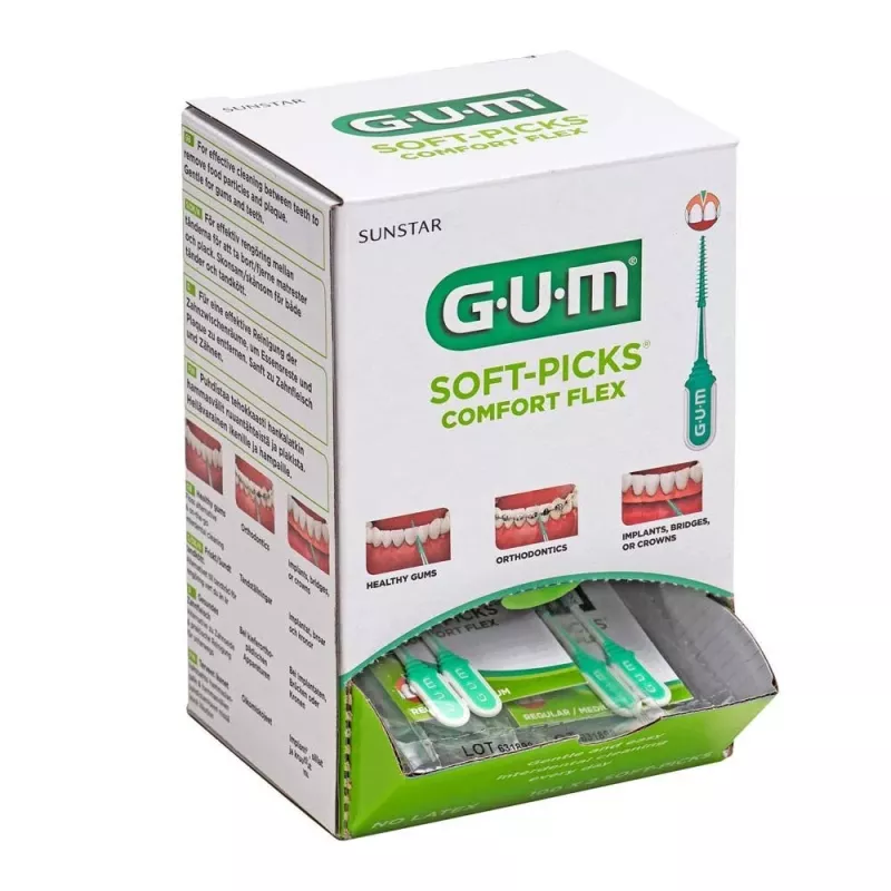 GUM Soft-Picks Comfort Flex Small mint 100x2st