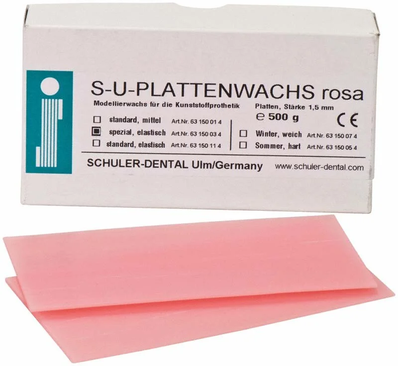 Plattvax rosa special elastic 500g