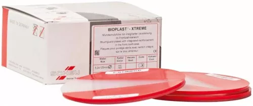 Bioplast Xtreme röd 5,0x125mm 10st