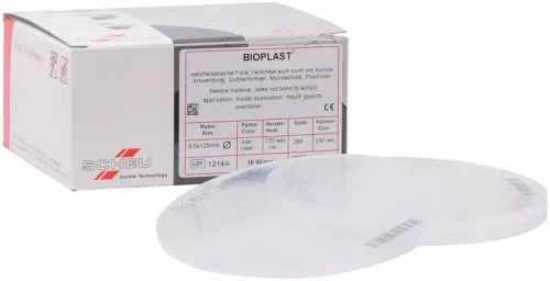 Bioplast 5,0x125mm rund klar 10st