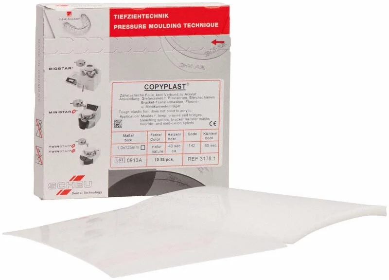 Copyplast 1,0x125mm fyrkantig 10st