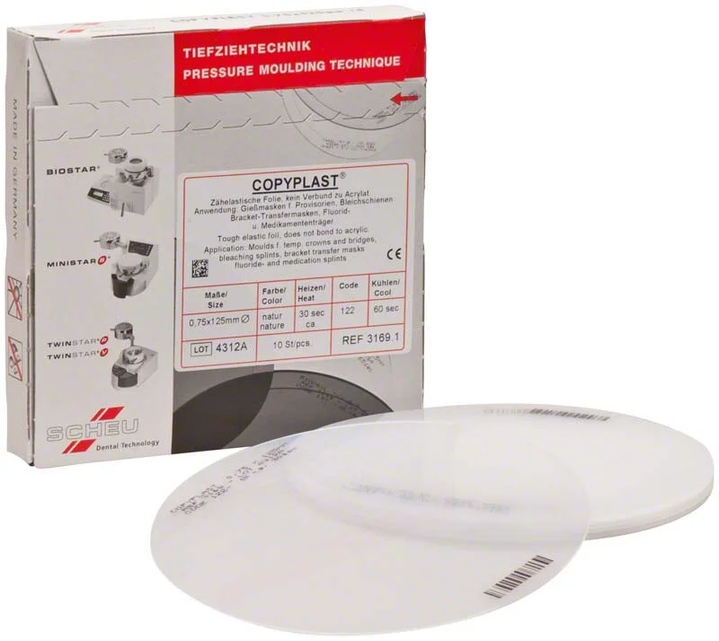 Copyplast 0,75x125mm rund 10st