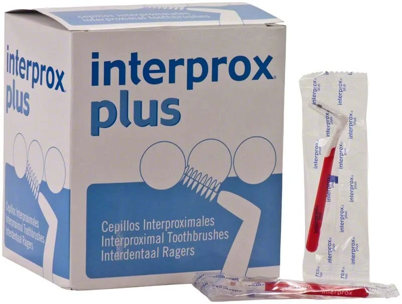 Interprox plus mini konisk röd 100st