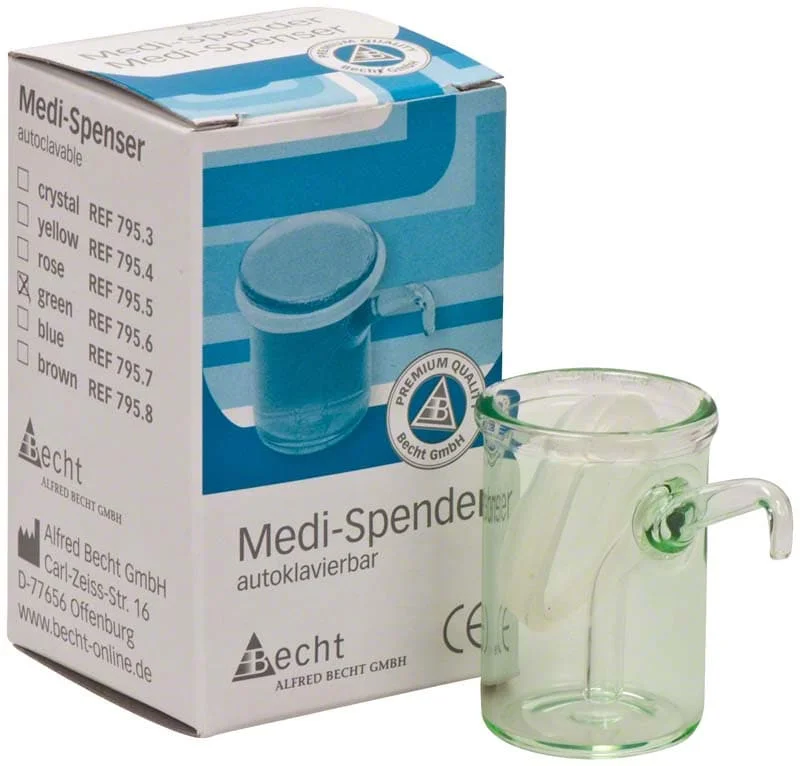 Medi-Spender grön