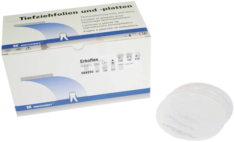 Erkoflex 5,0mm ø120mm transpa 50st