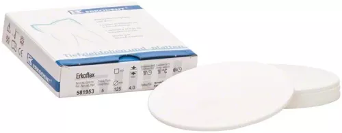 Erkoflex 4,0mm ø125mm Vit 5st