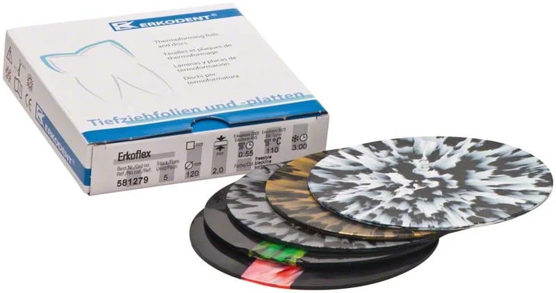 Erkoflex Freestyle 2,0mm ø120mm blackline 5st