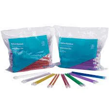 Salivsug Flex Bestdent blå 14cm 100st