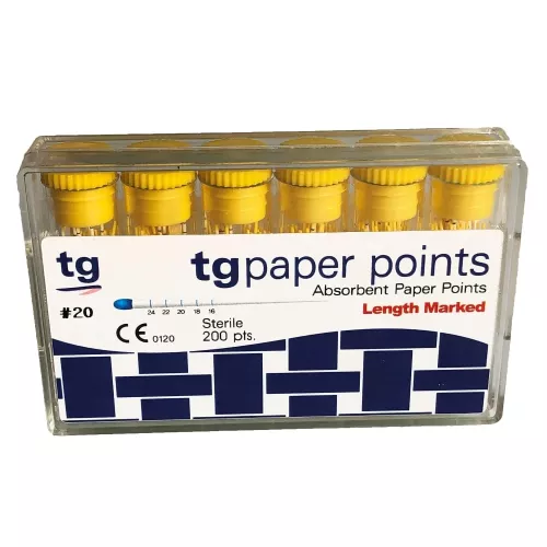 tg Pappersspetsar ISO 20 gul 200st
