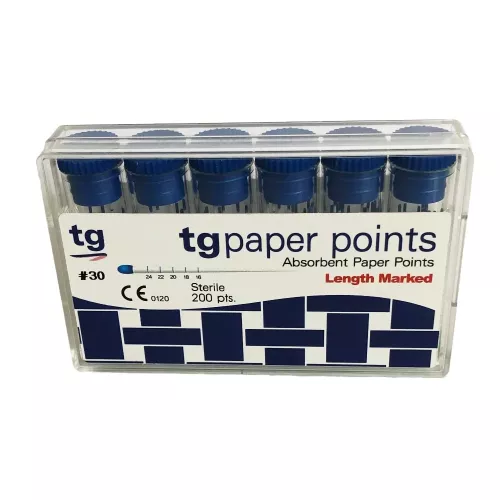 tg Pappersspetsar ISO 30 blå 200st
