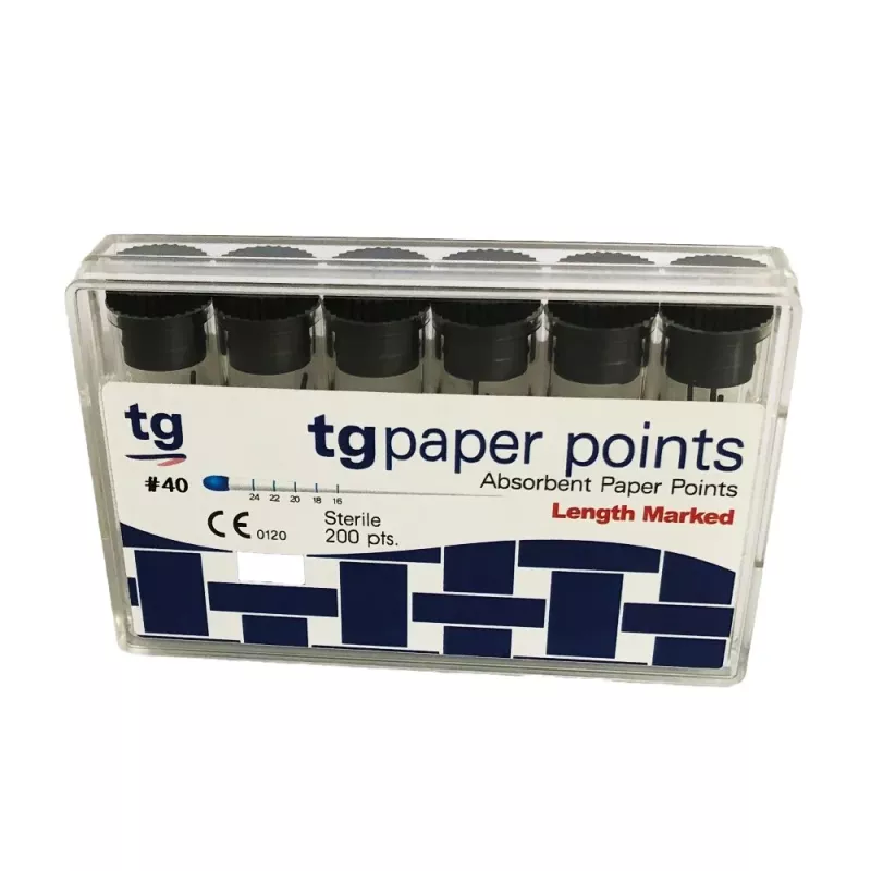 tg Pappersspetsar ISO 40 svart 200st