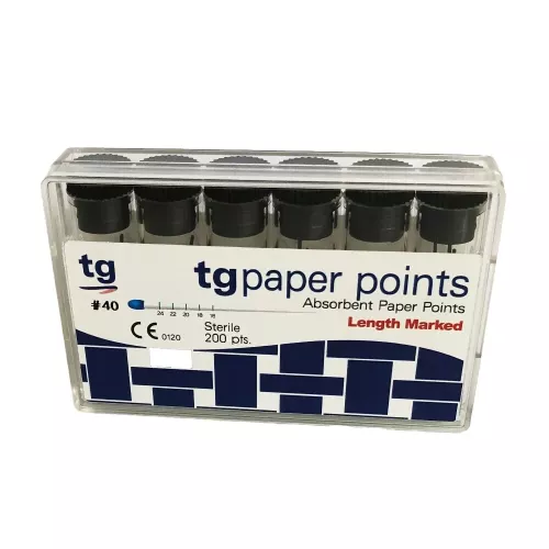 tg Pappersspetsar ISO 40 svart 200st