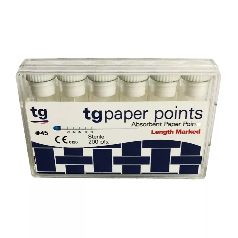 tg Pappersspetsar ISO 45 vit 200st