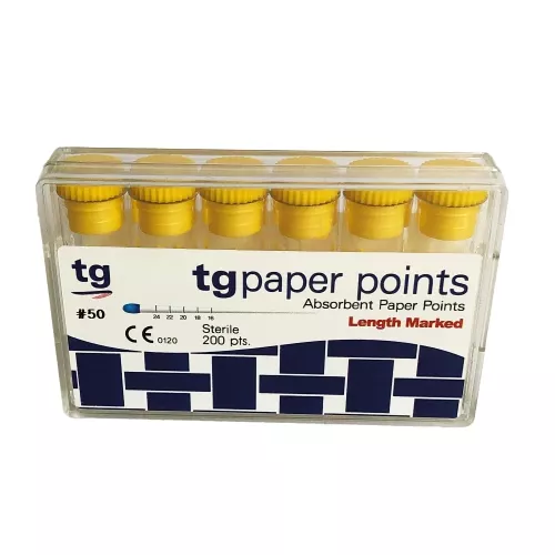 tg Pappersspetsar ISO 50 gul 200st