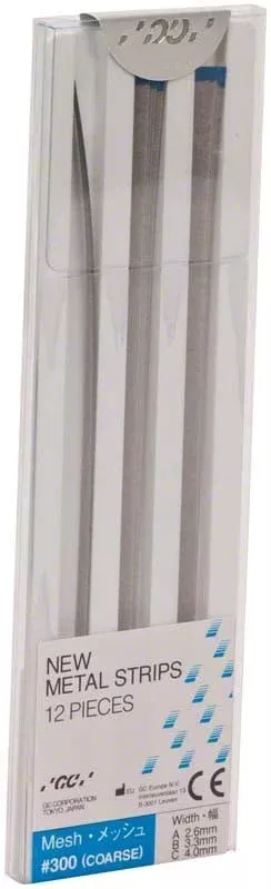 New Metal Strips #300 coarse 12st