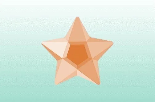 Tandsmycke Dental Diamond Stjärna fireopal