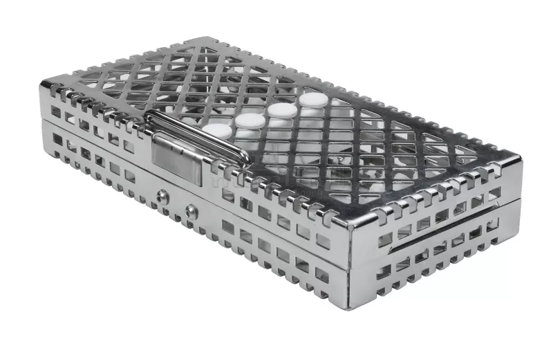 Steri-Wash-Tray 190x92x34mm 6 instr. vit