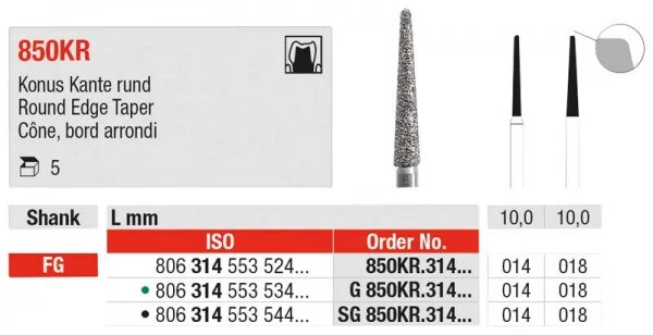 FG Diamant SG 850KR.014 5st