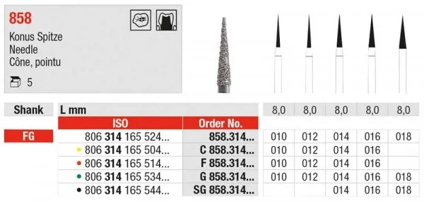 FG Diamant SG 858.014 5st