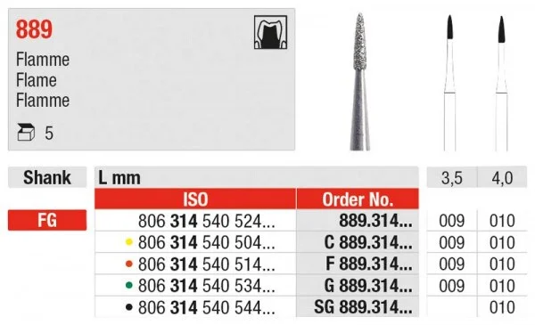 FG Diamant SG 889.010 5st