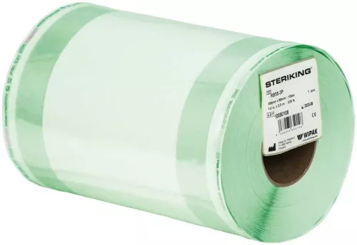 Autoklavpåse på rulle Steriking med Bälg 300x80mm x 100m