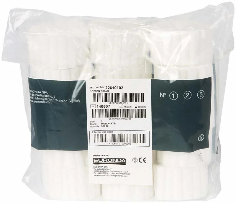 Monoart Bomullsrullar nr 2 300g