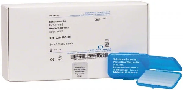Protektionsvax vit 50x5st