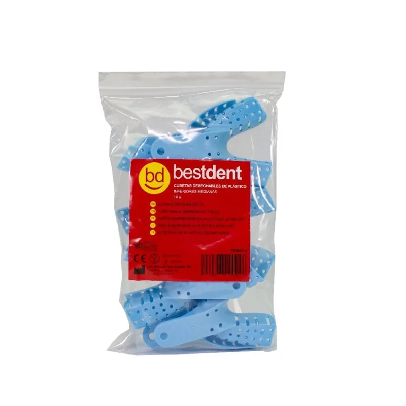 Bestdent Engångsavtryckssked UK L 10st