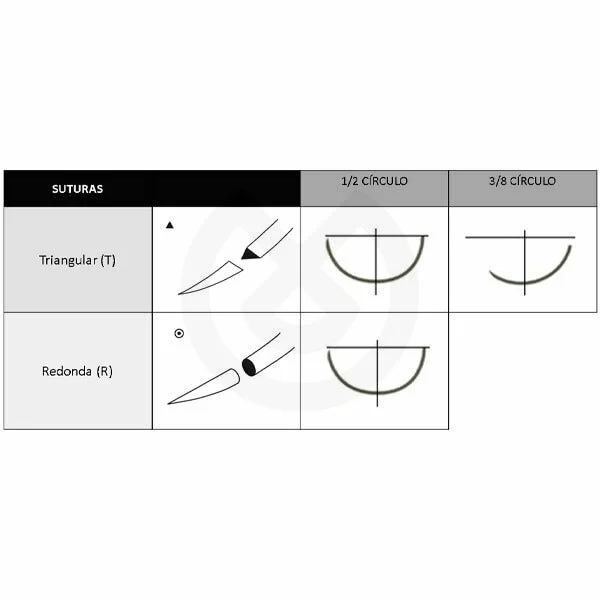 Silk Suture 3/0 -3/8-T.-19mm 12st