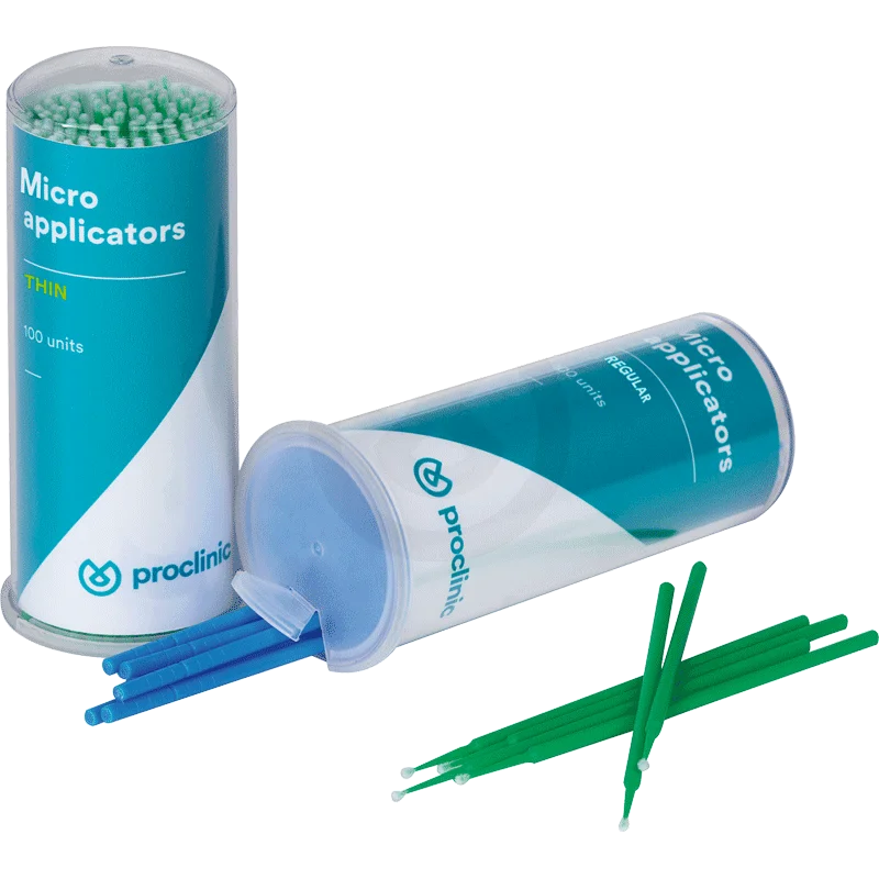 Proclinic Micro-Applikator regular blå 100st