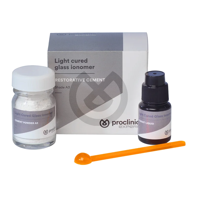 Proclinic Glass Ionomer Cement ljushärdande 15g/7ml