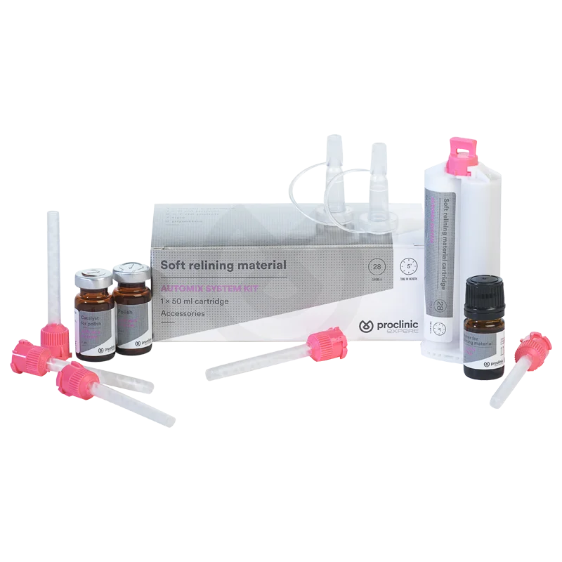 Proclinic Expert Soft Relining Material Kit