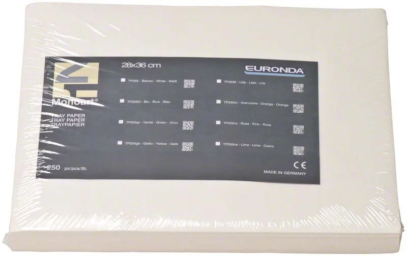 Monoart Brickpapper vit 28x36cm 250st