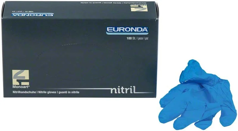 Handske Nitril Monoart Blå XS 100st