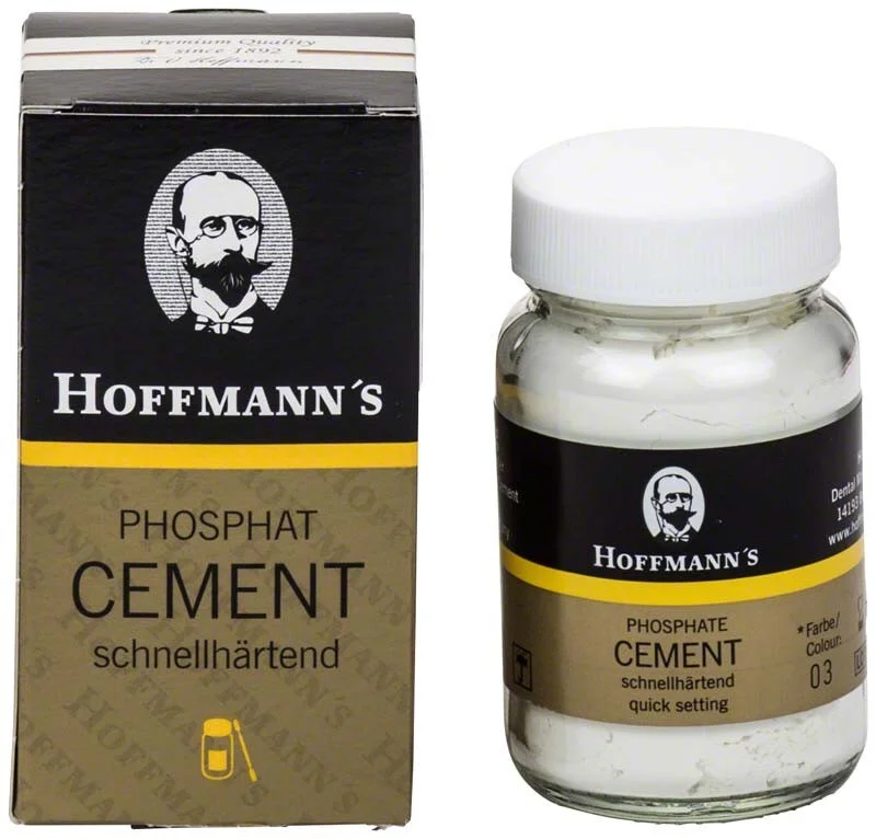 Hoffmann's Cement SH 3 pulver vitgul 100g
