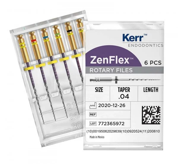 ZenFlex Niti fil .04/25mm sortiment 6st