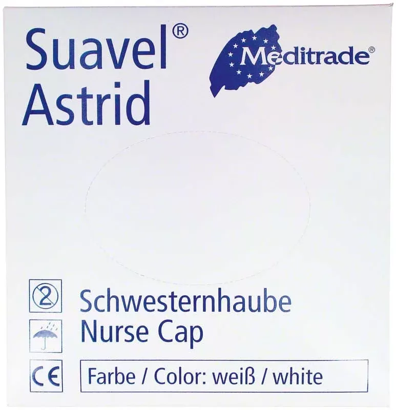 OP mössa Suavel Astrid Vit 100st