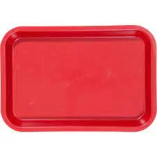 Mini-Tray instrumentbricka röd