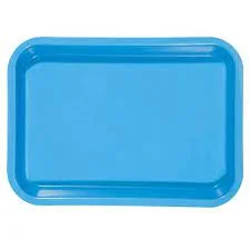 Mini-Tray instrumentbricka neonblå