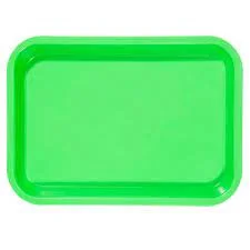 Mini-Tray instrumentbricka neongrön