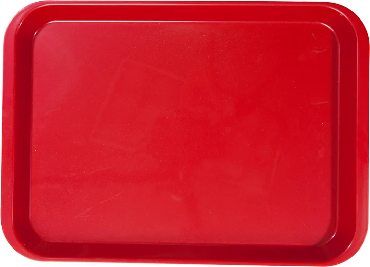 B-Lok Flat Trays Röd