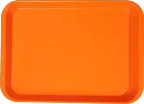 B-Lok Flat Trays Neon Orange