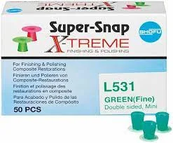Super-Snap X-Treme green fine mini 50st