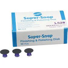Super-Snap Violet medium double sided 50st